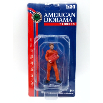 Figurka Mechanik Dan orange - skala 1:24 - American Diorama